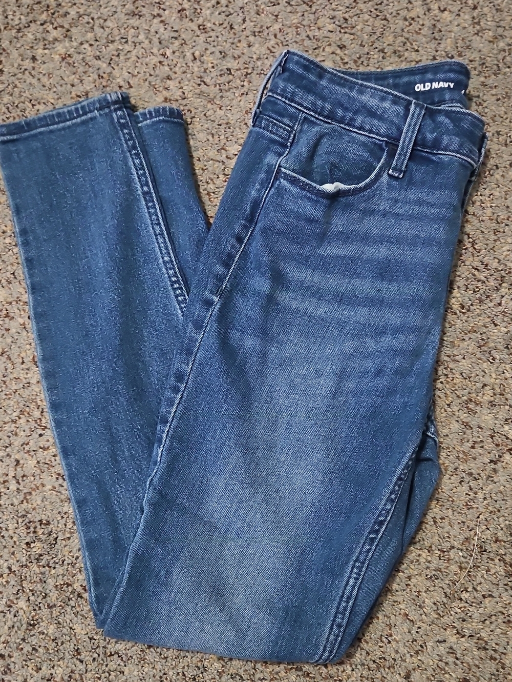 Old Navy Women's Dark Blue Skinny Jeans